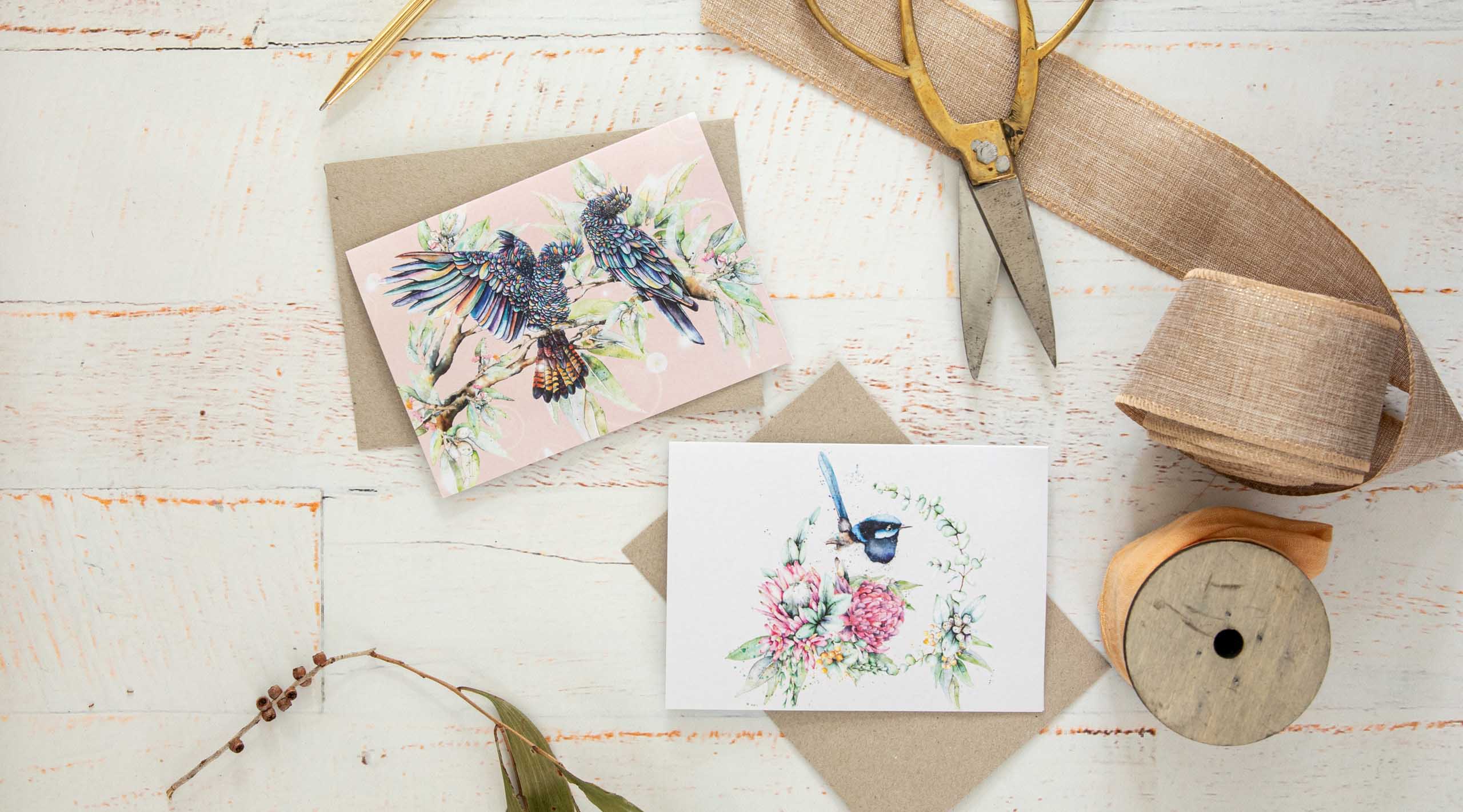 Stephanie Elizabeth Artwork Greeting cards
